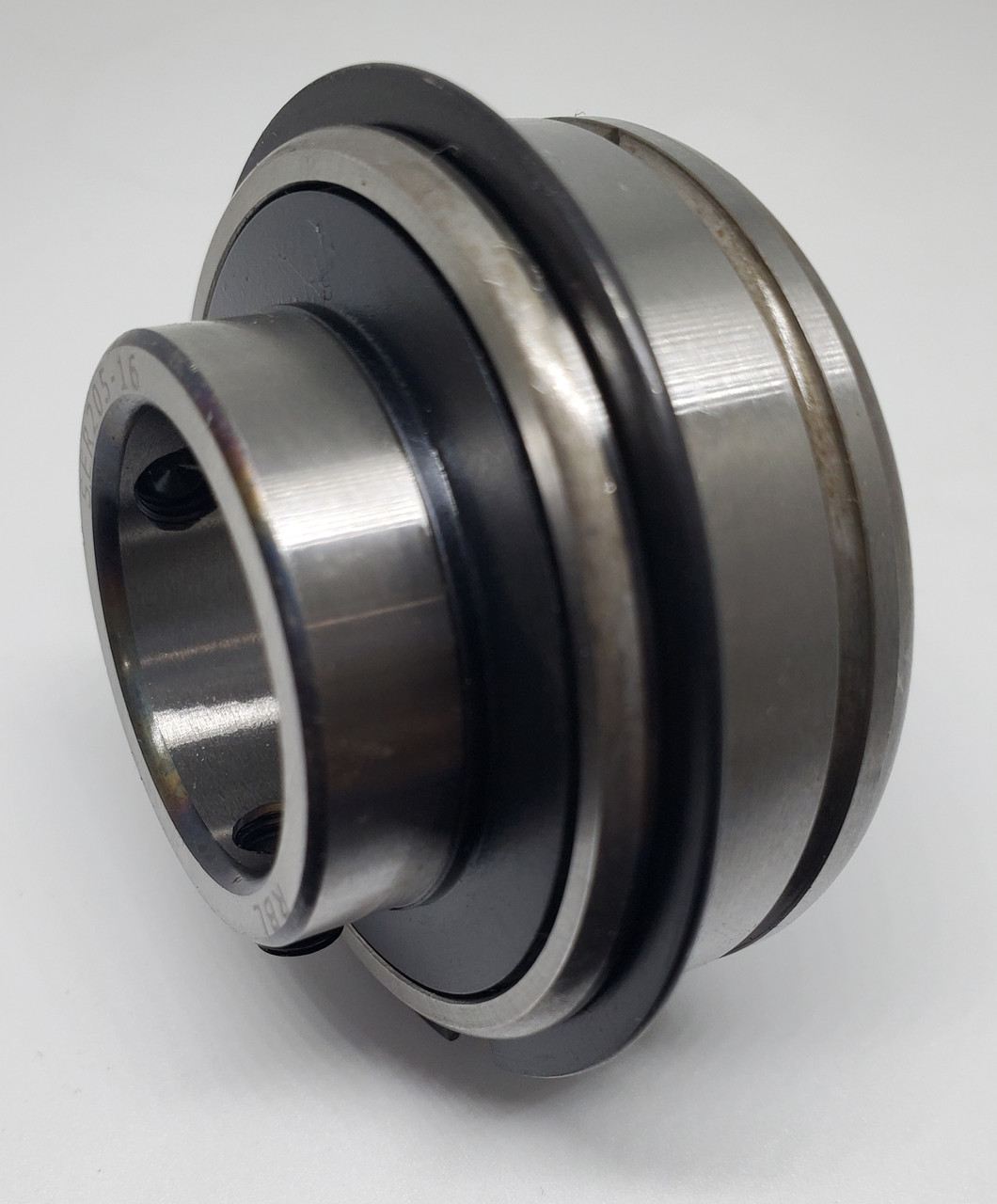 7614DLG GENERIC 0.875x2x0.625/1.179 Normal duty bearing insert with a parallel outer race, snap ring and groove with grubscrew locking - Imperial